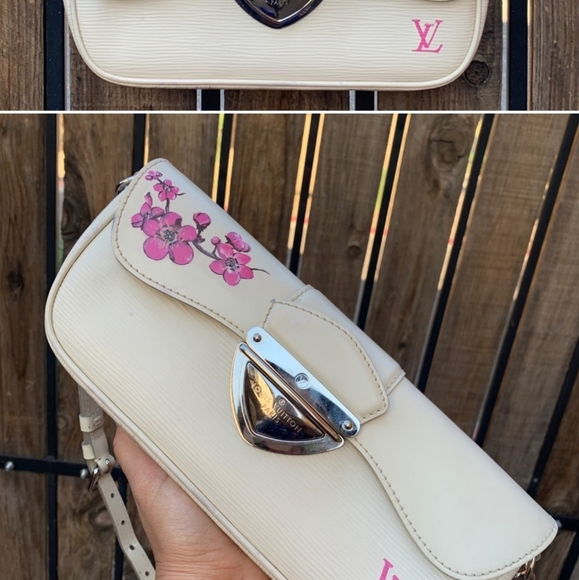 Louis vuitton epi multi pochette in white - Picture 10 of 10